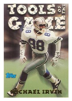 Michael Irvin Dallas Cowboys 1994 Topps NFL Tools of the Game #203